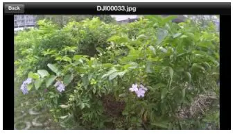 Phantom FC40 - Tap to view a single photo