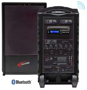 CALIFONE PA920 PowerPro Portable Bluetooth PA System