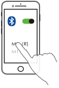MEES M1 TWS Wireless Earbuds - connected