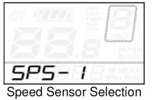 Key-Disp KD21C Electric Bike Display- Speed Sensor