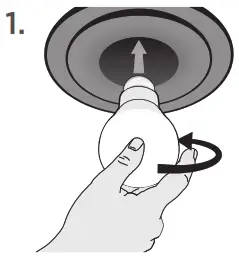 JASCO 52190 Ultra Pro Wi-Fi Smart LED Bulb - smart device