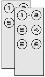 ELKO RF KEY-40 4 Button Controller -Button Controller