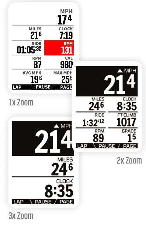 Wahoo Fitness Gps Bike Computer - DYNAMIC DISPLAY