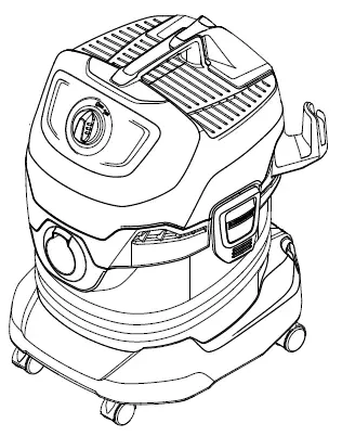 KARCHER MV 4 Vacuum Cleaner Instruction FIG 1