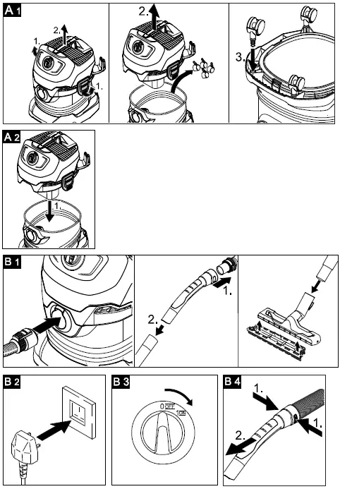 KARCHER MV 4 Vacuum Cleaner Instruction FIG 3