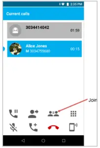 Set up a conference call