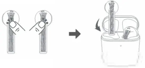 ELLAS EARS E400 TWS True Wireless Bluetooth Headset - power off