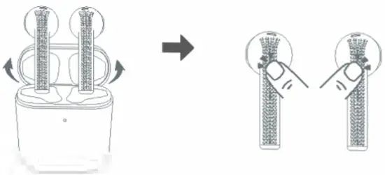 ELLAS EARS E400 TWS True Wireless Bluetooth Headset - power on 3