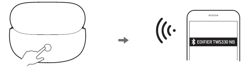 EDIFIER TWS330 NB True Wireless Stereo Earbuds fig 3