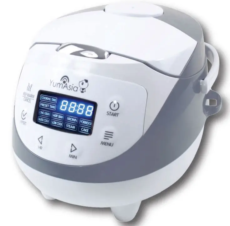 YumAsia YUM EN06US Panda Fuzzy Logic Multi Function Mini Rice Cooker