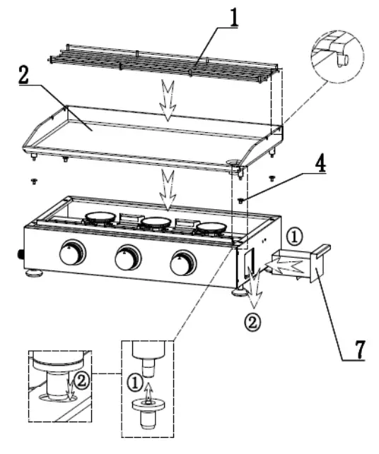 H-Koenig-PLX830-Three-Burner-Gas-Plancha-FIG-4