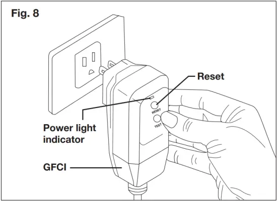 SUNJOE SPX202E-RM - Fig. 8
