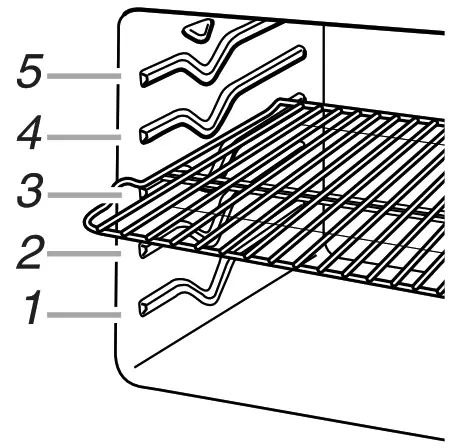 Whirlpool Built In Electric Oven - Positions