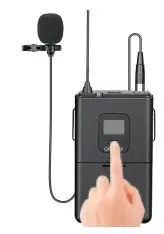 FIFINE TECHNOLOGY K037B Wireless Microphone System with Lapel Mic and Headset - SIMULTANEOUSLY 1