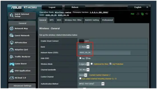 Configure an ASUS router
