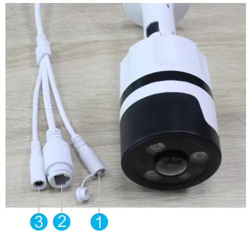 CHORTAU SE2000 Outdoor Wireless Security Camera - Overview 2
