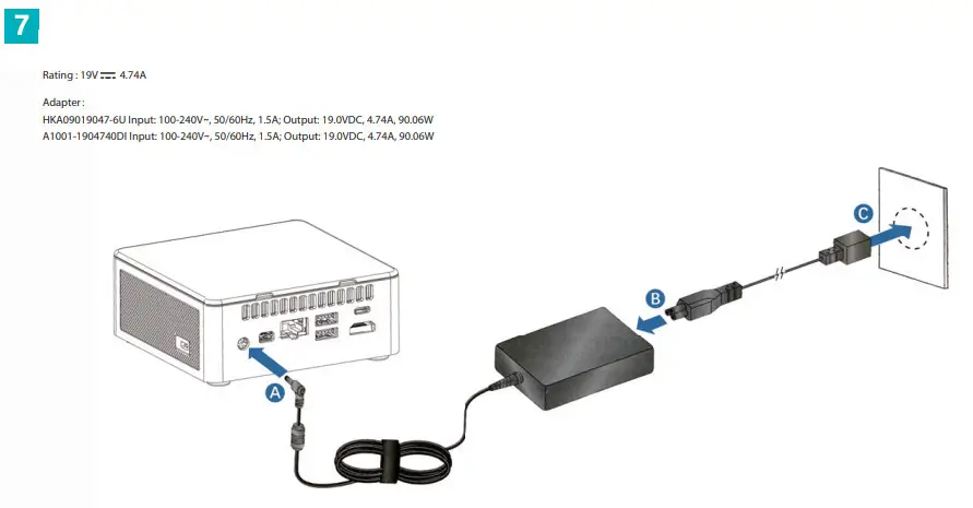 GEEKOM MINI IT11 Mini PC Intel 8th Gen Core i5 Pre installed Win 11 Pro - parts 10