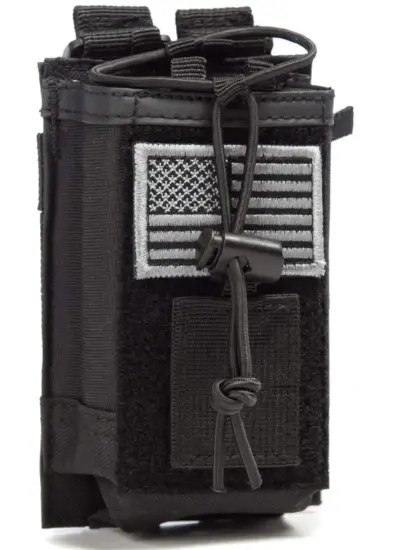 Tactical-Radio-Holder-Radio-Case-Molle-Radio-Holster-Military-Heavy-Duty- Radios-Pouch-Bag-image