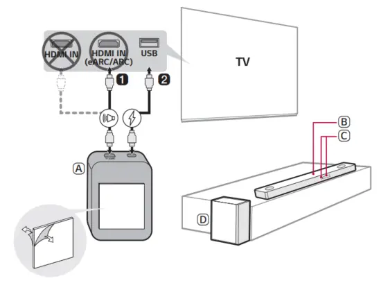 Connect the LG WOWCAST