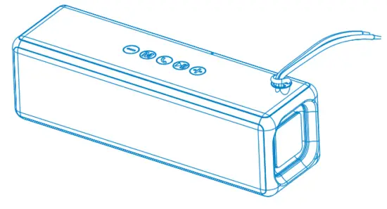 laserco SPK-BTRCT Laser Bar Speaker