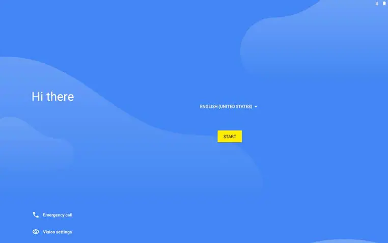 setting the language