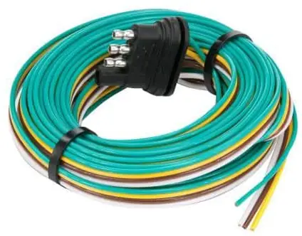 TOWSMART 1482 21 ft. 4-Way Flat Trailer Light Wiring Connector