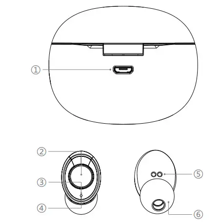 TECNO Ace A3 Wireless Earphone - overview