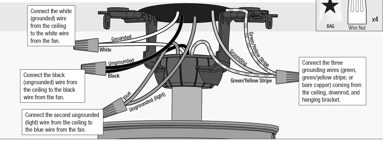 Hunter 51153 Neutron Ceiling Fan FIG 10