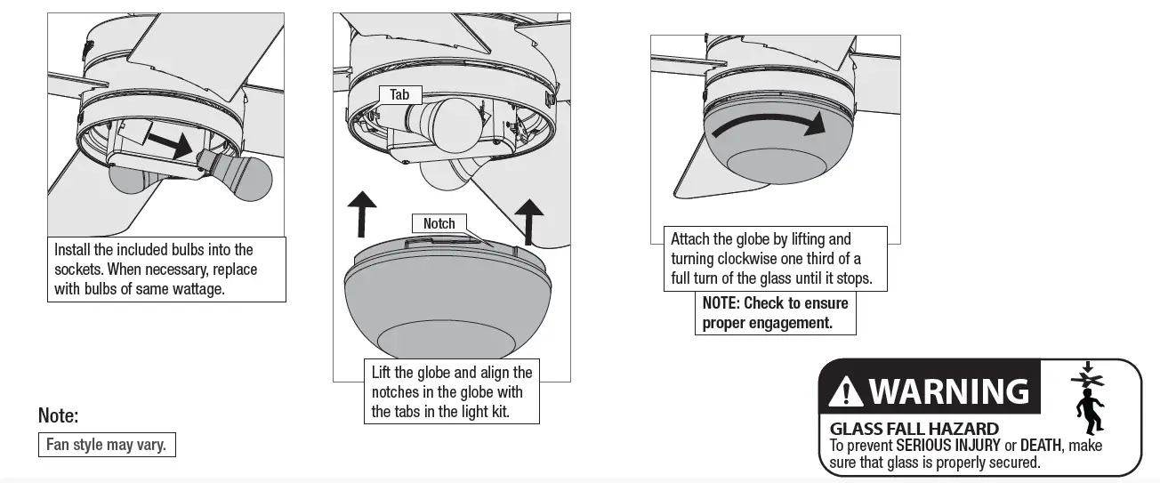 Hunter 51153 Neutron Ceiling Fan FIG 16