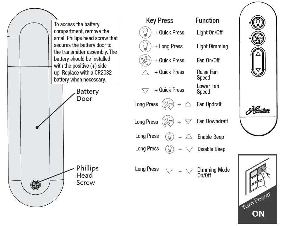 Hunter 51153 Neutron Ceiling Fan FIG 17