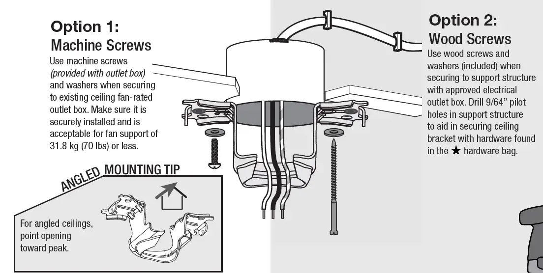 Hunter 51153 Neutron Ceiling Fan FIG 5