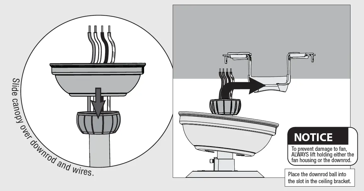 Hunter 51153 Neutron Ceiling Fan FIG 7