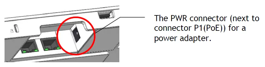 Draytek 920C VigorAP ac ceiling mount FIG 8