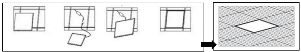 Installation methods with schematic diagrams