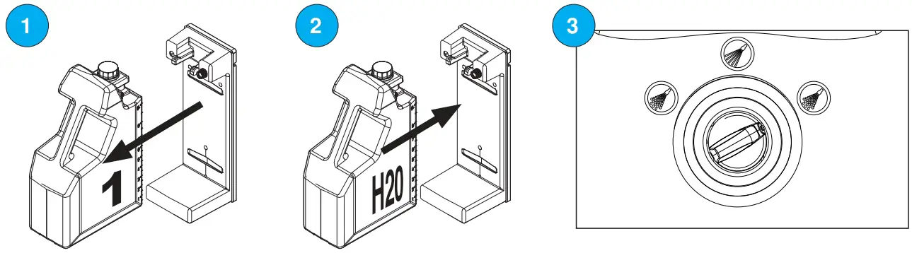 Change cleaning agent