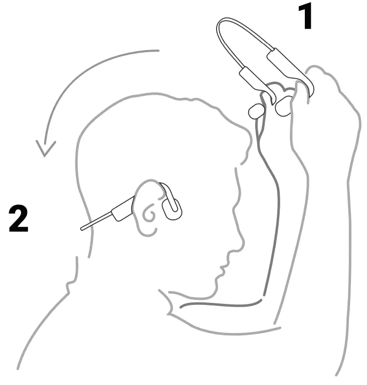 SHOKZ S661 OpenMove Bone Conduction Open Ear Sport Headphones - 2