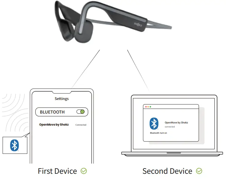 SHOKZ S661 OpenMove Bone Conduction Open Ear Sport Headphones - 20