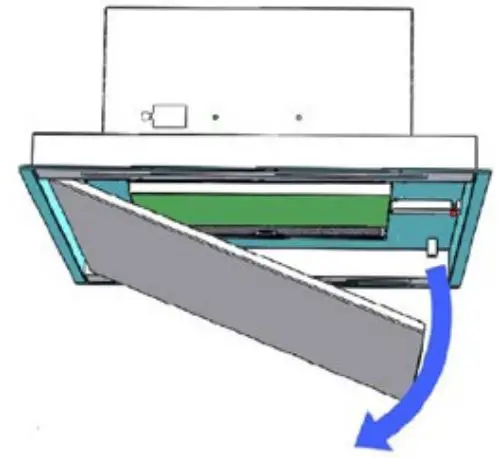 Caple-CE920WH-Ceiling-Hood-White-Glass-amp-Stainless-Steel-fig2