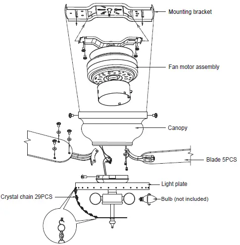 Parrot-Uncle-F6230NB110V-Ceiling-Fan-03