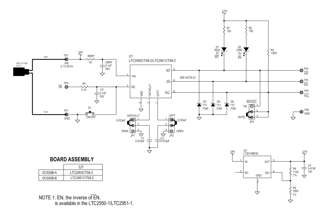 LINEAR-TECHNOLOGY-LTC2951-2-Demonstration-Circuit-2