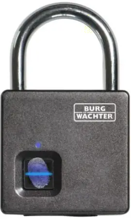 BURG-WACHTER-2367705-Scan-and-Lock-610-Padlock-53mm-Fingerprint-PRODUCT