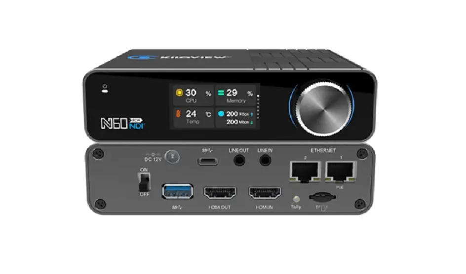 Kiloview N60 Ndi Core Ip-based Video Transmission User Manual Kiloview N60 Ndi Core Ip-based Video Transmission User Manual