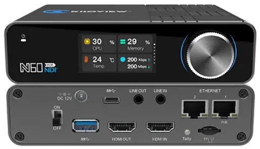 KILOVIEW N60 NDI Core IP-Based Video Transmission