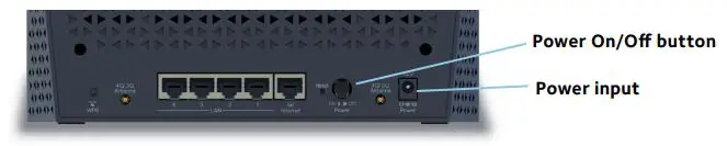 NETGEAR AirCard Smart Cradle DC112A User Guide - Connect the cradle’s power adapter and plug it into an electrical outlet