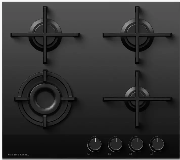 FISHER PAYKEL Gas on Glass Cooktop 60cm