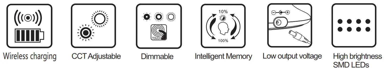 Zhongshan Bailiwei Lighting BL 1131 C LED Table Lamp - fig