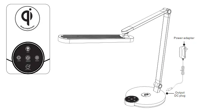 Zhongshan Bailiwei Lighting BL 1131 C LED Table Lamp