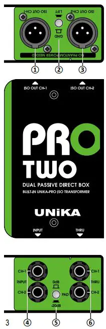PROTWO-Pro-Series-Audio-Interface-Dual-Passive-Direct-Box-fig-1
