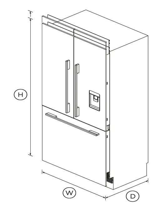 FISHER -PAYKEL-RS36A80U1-N-36-Inch-Integrated-French-Door-Refrigerator-Freezer-1