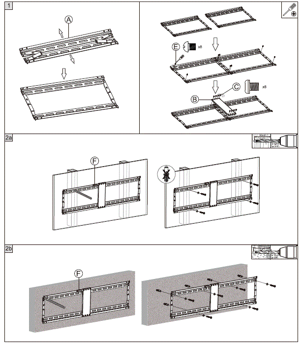 VISION-VFM-W8X4V-2-TV-Display-Wall-Mount-FIG-1